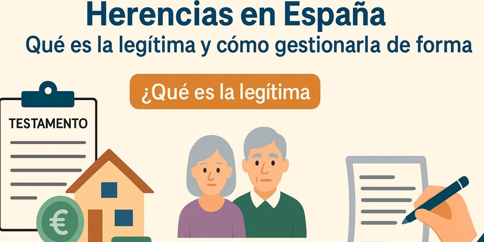 "Herencias en España: Qué es la legítima y cómo gestionarla de forma inteligente"
